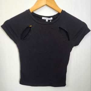 Antistar black cutout top XS